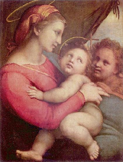 RAFFAELLO Sanzio Madonna della Tenda oil painting image